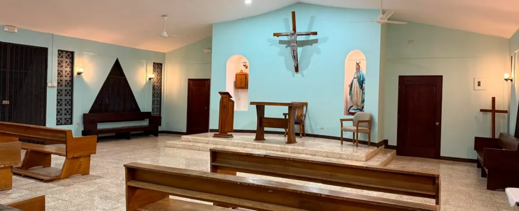 Fotografia de capilla Cat&oacute;lica en el Hogar PAM Jes&uacute;s Mar&iacute;a Vargas V&aacute;zquez